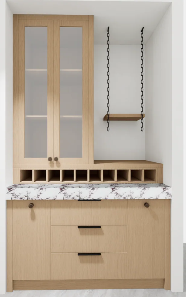 Coffee bar approval render