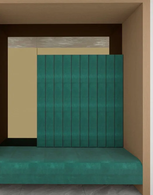 Foyer bench approval render