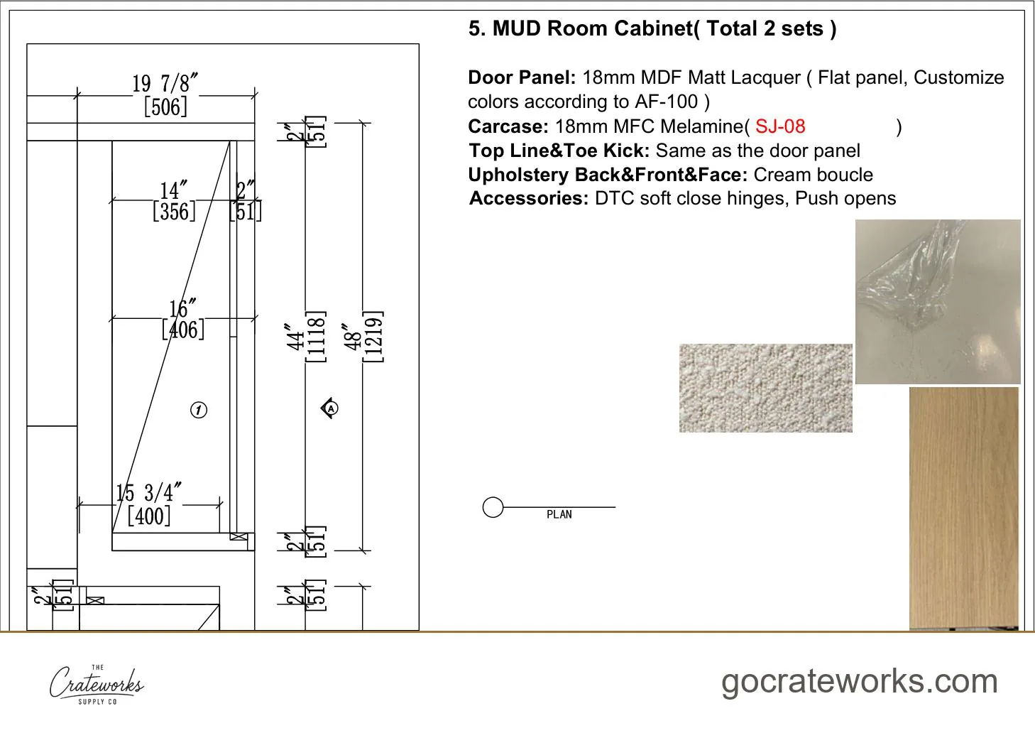 Cabinetry shop drawing sheet 9 of 31