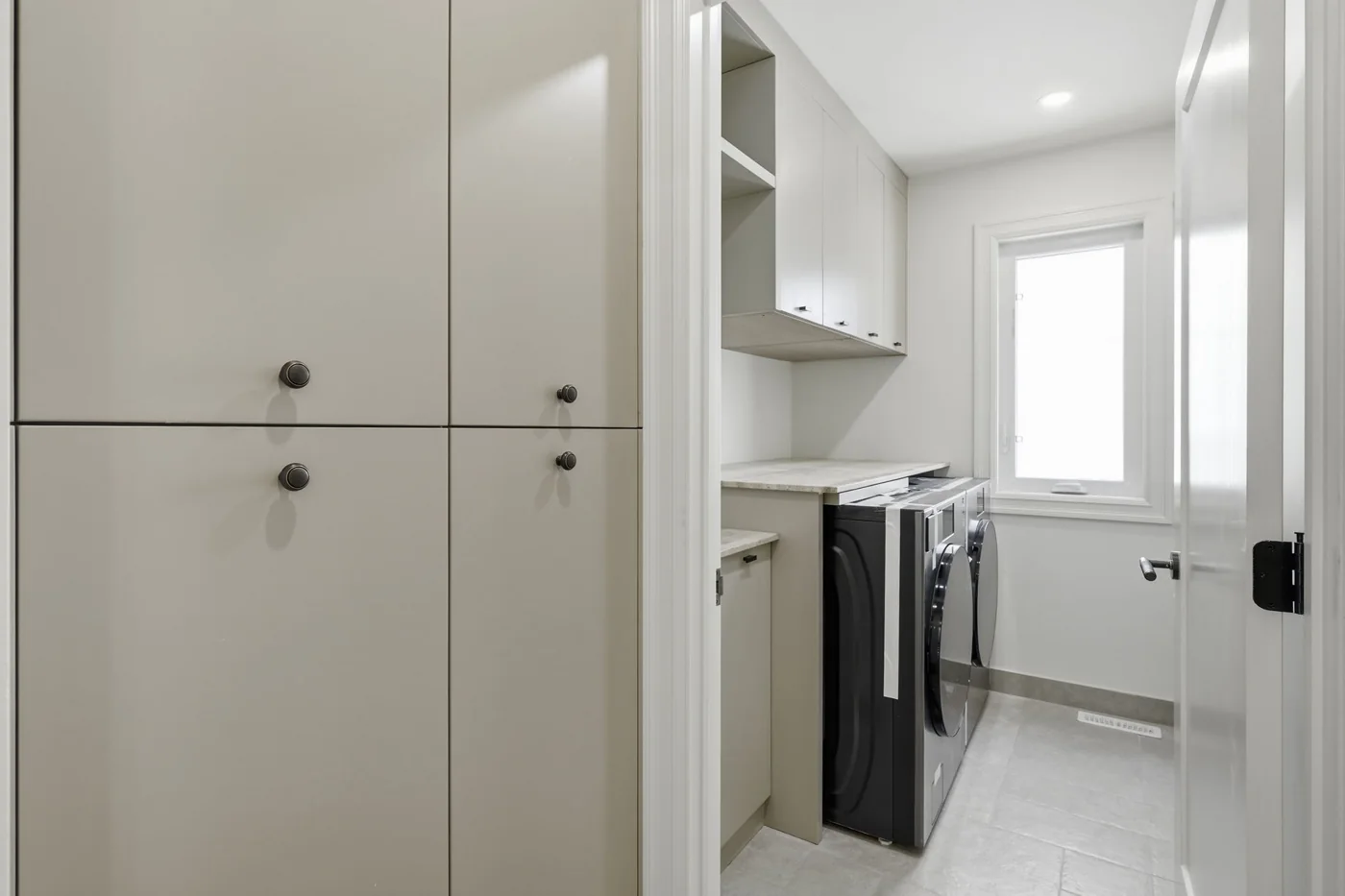 Laundry installed