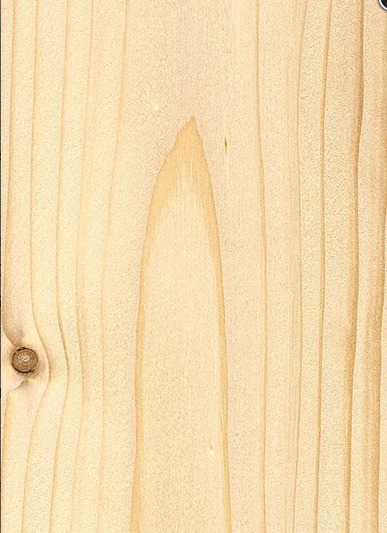 Nordic spruce tongue-and-groove sauna board sample